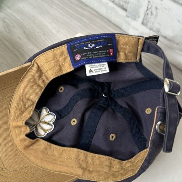 University Of Notre Dame Fighting Irish Top Of The World Logo One Size Hat Cap - Picture 4 of 4